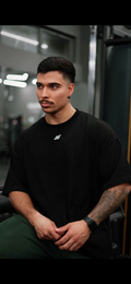 Black Oversized Tee