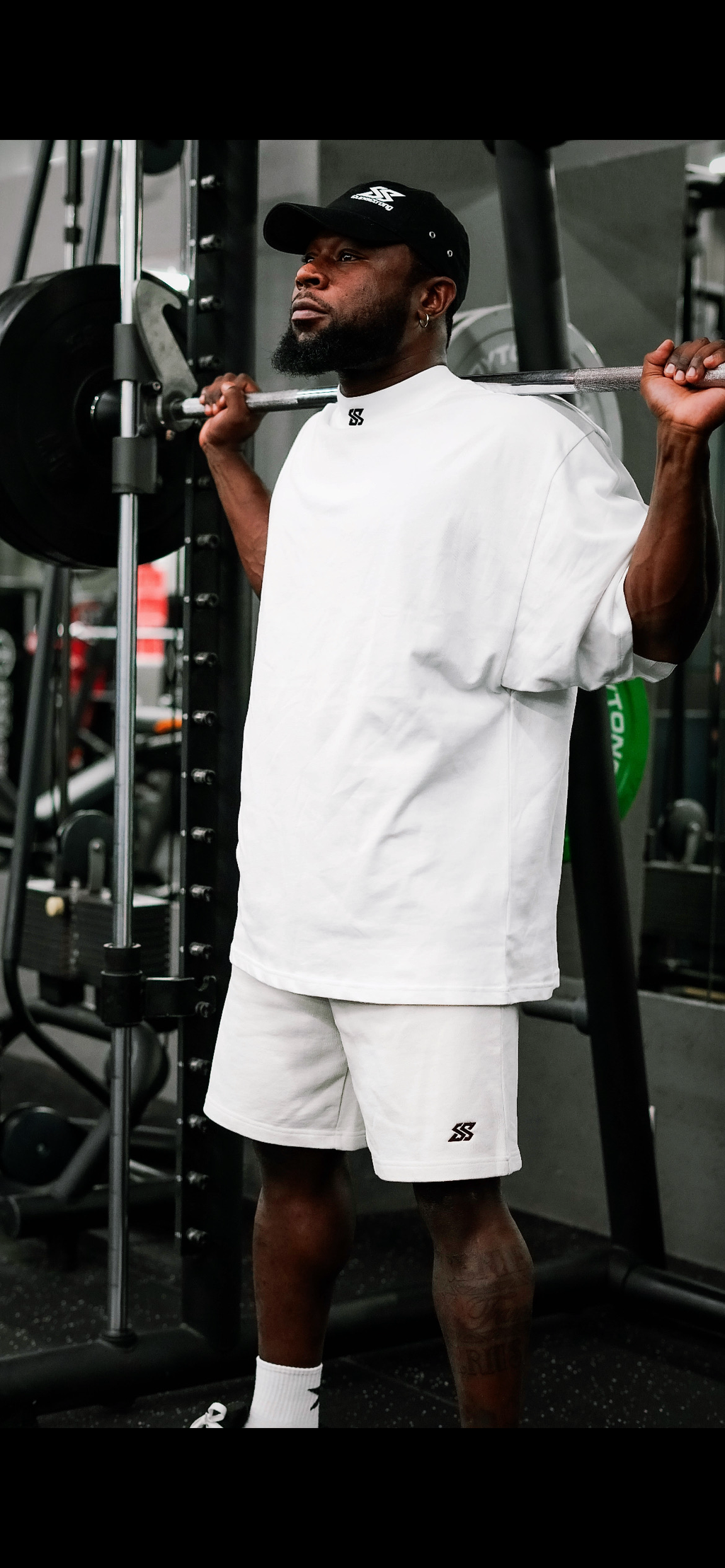Vintage white Sweatshort